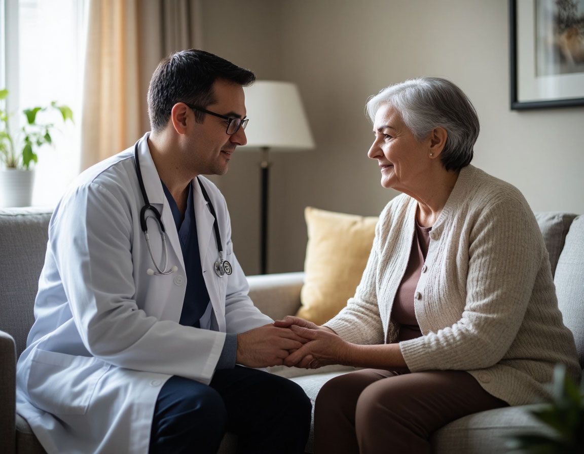 выезд гериатра на дом пожилым