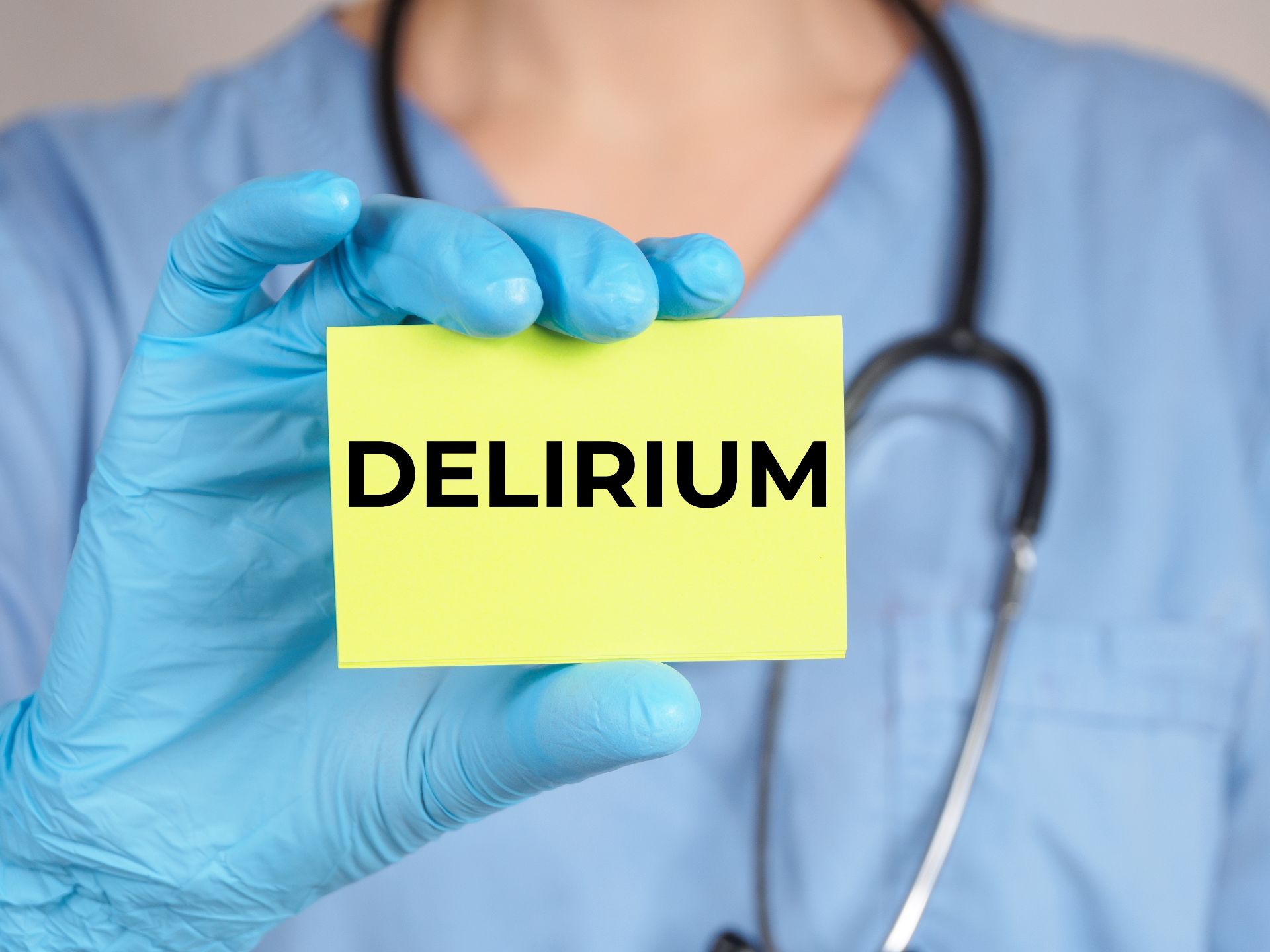 старческий делирий